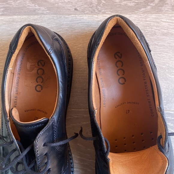 Ecco men's lace up shoes - Picture 6 of 13